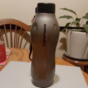 Tupperware Metallic Gray Bottle